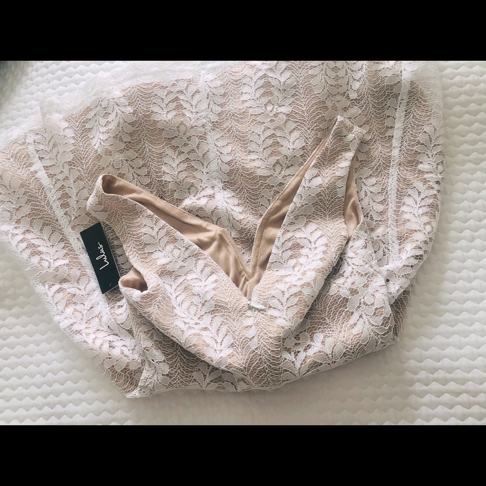 🤍Lulu’s Heart Lace Dress 🤍 - Picture 6 of 15